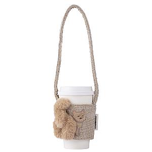 金貓咪尾巴便利單杯提袋