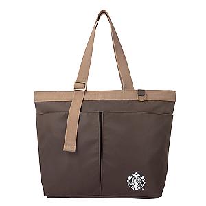 拼色尼龍可調節提背袋