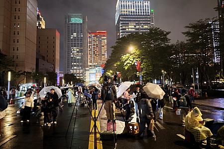 雨天時に外で長時間いるのはやっぱり大変！