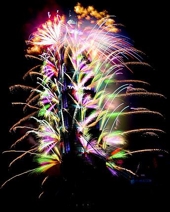 【台北101】年越しカウントダウン花火を雨の中で観賞！場所取り・撮影トラブルもまとめました