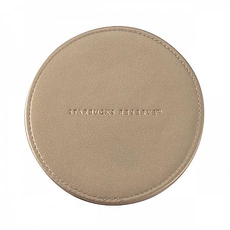 典藏幾何皮革杯墊$350