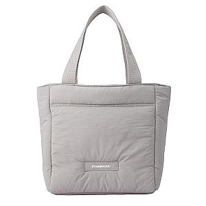 灰雲朵尼龍手提袋$650