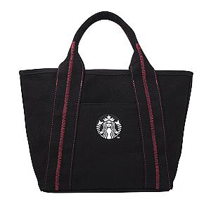 黑紅女神縫線提袋$700