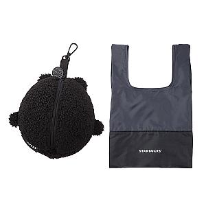 財運逹摩小熊隨行收納袋$550