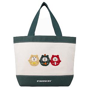 祝福達摩小熊提袋$650