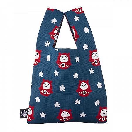 褔氣逹摩小熊針織背心提袋$380