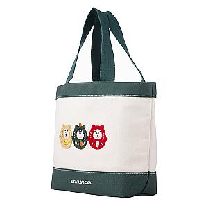 祝福達摩小熊提袋$650