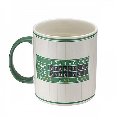 旗開得勝馬克杯(473ml)$600<br>温かいドリンクを入れると色が変わります