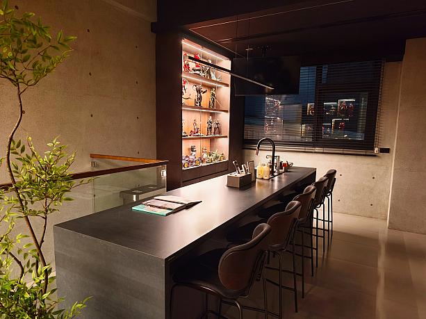 2階には共用スペースも。自由に使えるキッチンがあります。