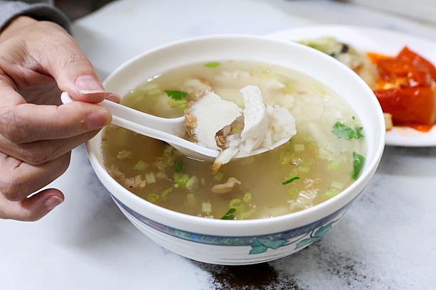 あっさりとしていて胃にやさしい味わいです。