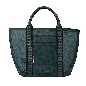 綠色品牌網布手提袋$680