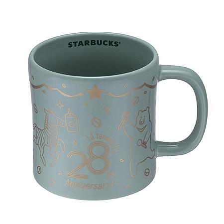 28週年歡慶馬克杯(473ml)$600