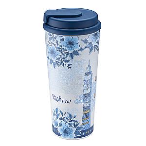 藍彩風華101不鏽鋼杯(473ml)$1,250