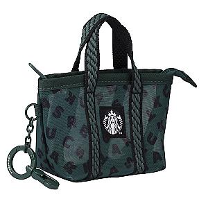 綠色品牌網布零錢包$500