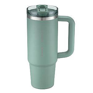 STANLEY綠30OZ不鏽鋼把手吸管杯(887ml)$1,850