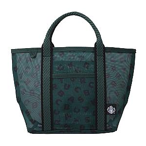 綠色品牌網布手提袋$680