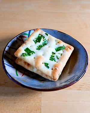 ネギクラッカーにミルク味がノーマルパターン！