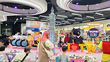 【台北観光】「樂高®授權專賣店(レゴ®ストア)LaLaport 南港店」に台湾名物が勢ぞろい！レゴで台北スポット＆グルメを楽しもう♡