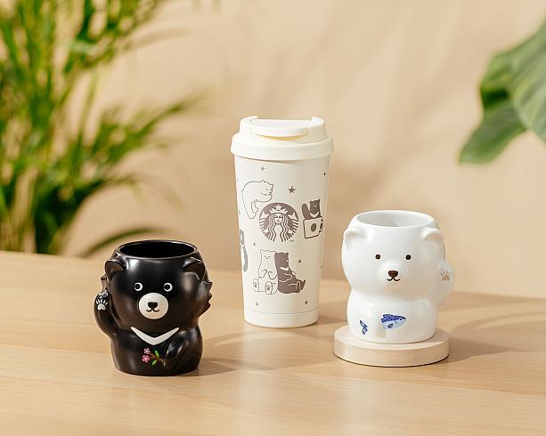 【台湾スタバ】4/8限定グッズ発売！黒熊＆白熊デザインがかわいい♡お土産にもおすすめです