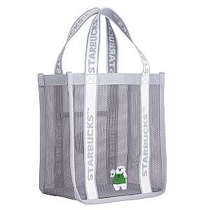 共愛白熊網格提袋580元