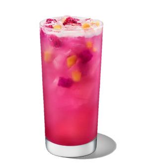 芒果火龍果檸檬星沁爽(Mango Dragonfruit with Lemonade Starbucks Refreshers™ Beverage)Tall$95/Grande$110/Venti$125