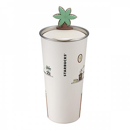 小熊棕梠樹不鏽鋼杯(473ml)$1,200