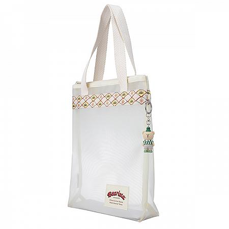 海灘小熊網布提袋$780