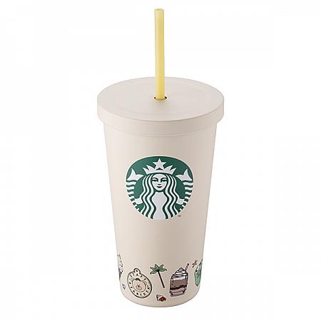 海灘時光不鏽鋼TOGO冷水杯(488ml)$1,100