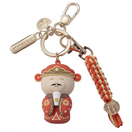 祈願富饒小熊鑰匙圈$600