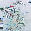 塔塔加の位置図。日月潭ー阿里山バスルートでは、阿里山近くに位置し、標高2,610mの高地です