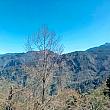 車窓に広がる山岳風景。標高が上がるにつれて景色の変化も楽しめます