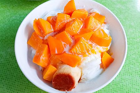 冰讚のマンゴーかき氷<br>画像提供：林森in台湾