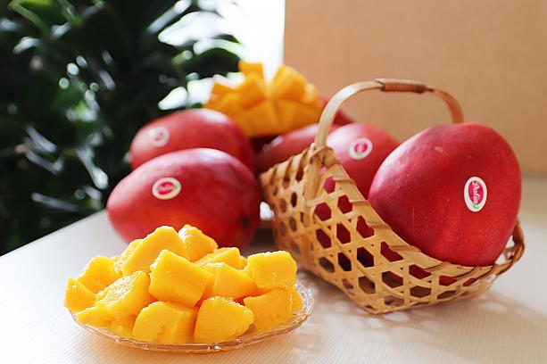 高級品種の台湾愛文マンゴー(アップルマンゴー)