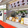 そして便利さも追求しています。「島嶼生吐司」は冷凍生トーストのお店なのですが、あらかじめチョコレートやピーナッツバターが塗られていたり、ピザトーストになっていたりします。