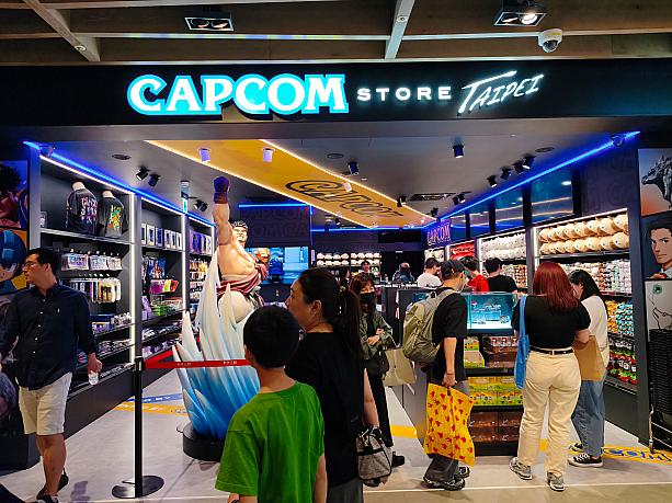 「新光三越台北信義新天地A11」3階、これだけじゃないんです。台湾で初めての「CAPCOM STORE」が2026年3月20日登場していたのです。その名も「CAPCOM STORE TAIPEI(カプコンストアタイペイ)」。