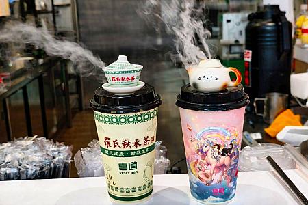 【台湾ドリンク】えっ、茶壷から煙が出てる⁈「喜道 Start Tea」の映えドリンクが台中旅行のマストになった理由 喜道 StartTea ミニ茶壷付きドリンク ドリンクスタンド 台中観光 台中旅行 台中グルメ 台湾観光 台湾旅行台湾グルメ