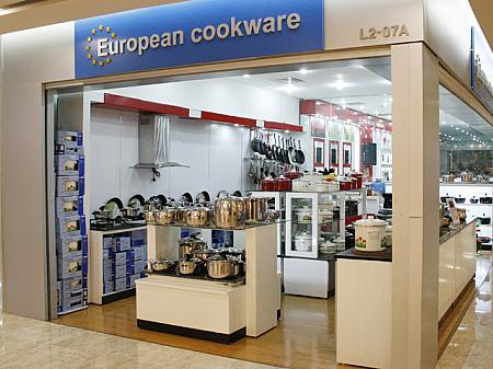 おしゃれで機能的なキッチン用品が揃う「European Cookware」
