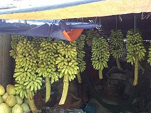 バナナも美味しいですよ。特に小さいバナナは甘みがあってナビのおすすめです。