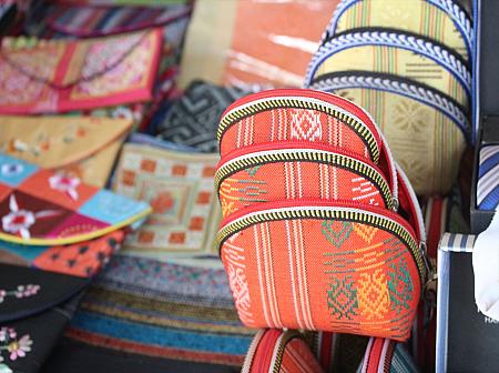 チャム族の織る手工芸品は質がよくて評判