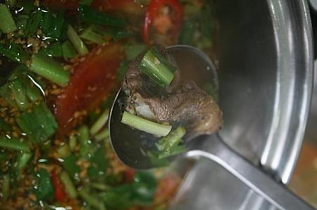 canh chua luon  カインチュアルーン　うなぎのすっぱいスープ