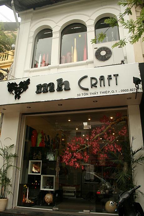 トンタットティエップ通りにあるベトナム雑貨の店「mc CRAFT」