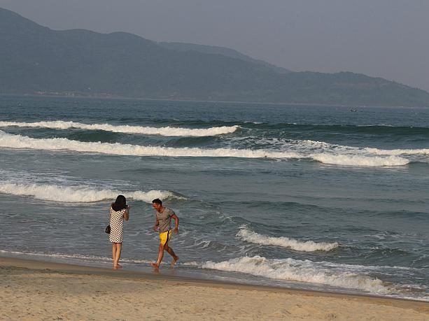 海水浴は乾季の時期に