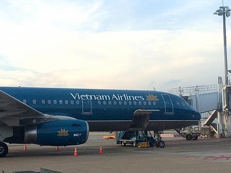 ベトナム航空がデイリー運航しています