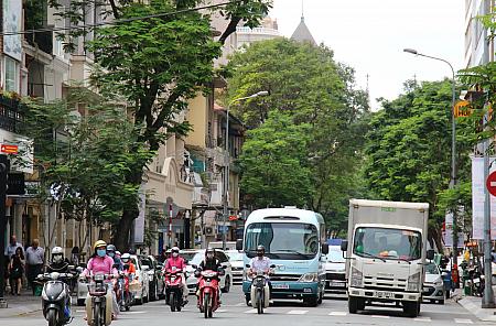 ベトナムで一番発展している町です