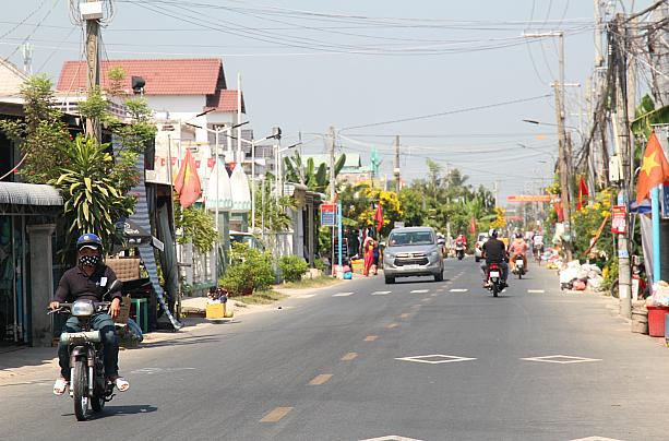 ベトナムでは珍しいイスラム教徒が暮らす村です