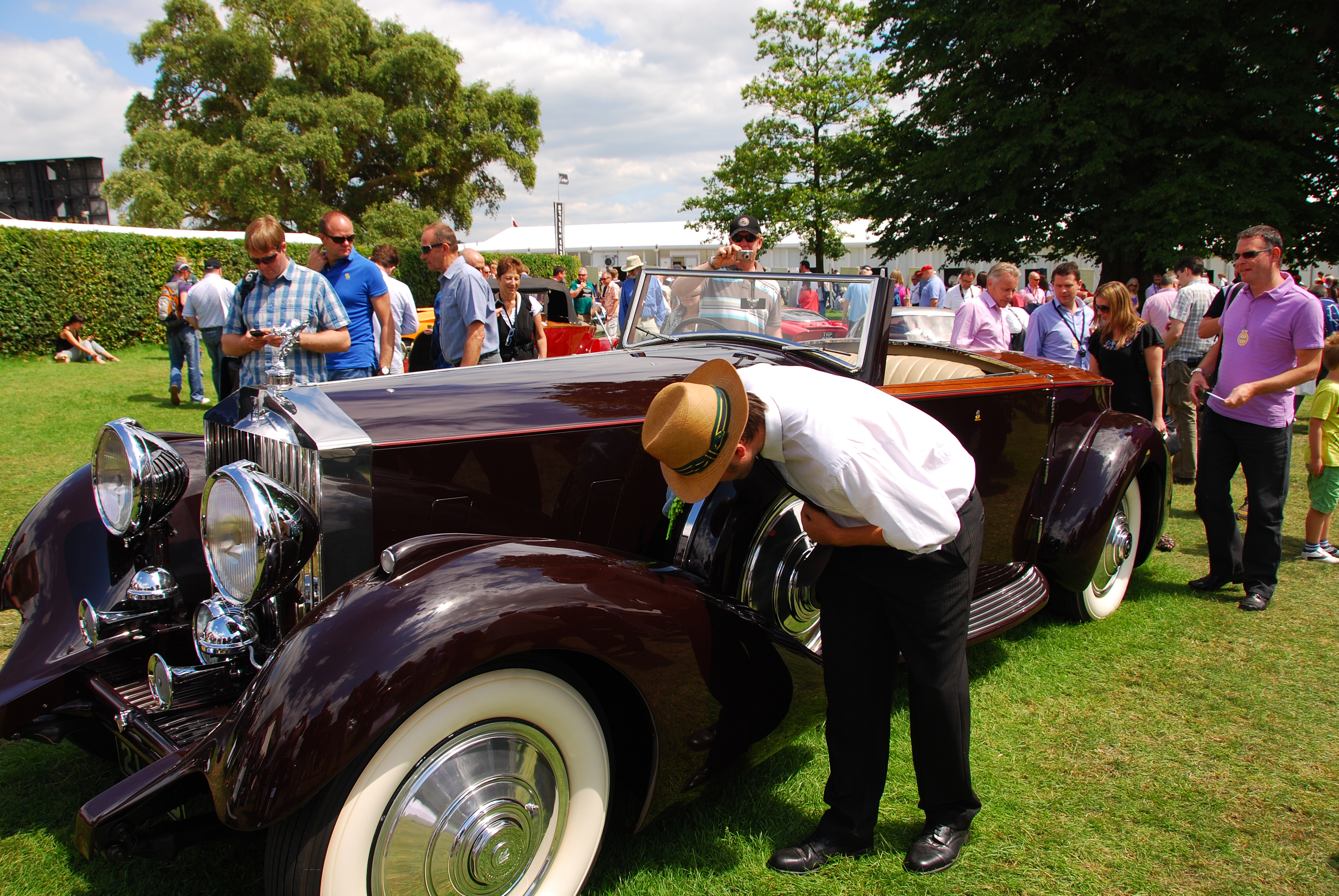 クラシックカーのイベント グッドウッドフェスティバルスピード へ行ってきました ロンドンナビ