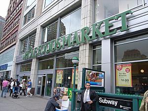 ホールフーズ ユニオンスクエア店 ショッピング 買物 ニューヨークナビ