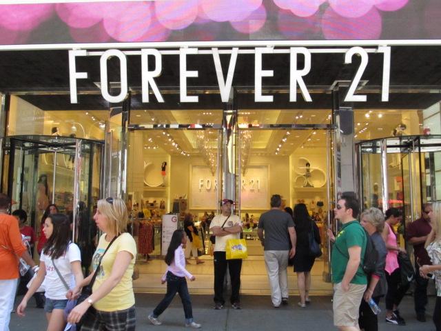 Forever 21, New York City, Times Square., bradurena