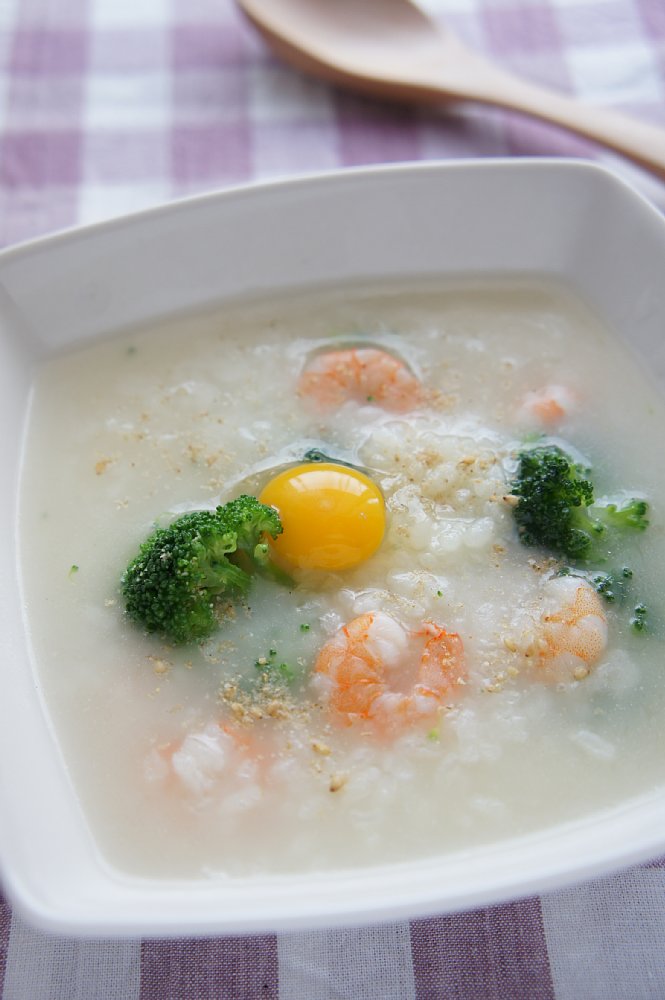 みゆき先生の簡単 おいしい韓国料理レシピ 海老とブロッコリーのお粥 ソウルナビ