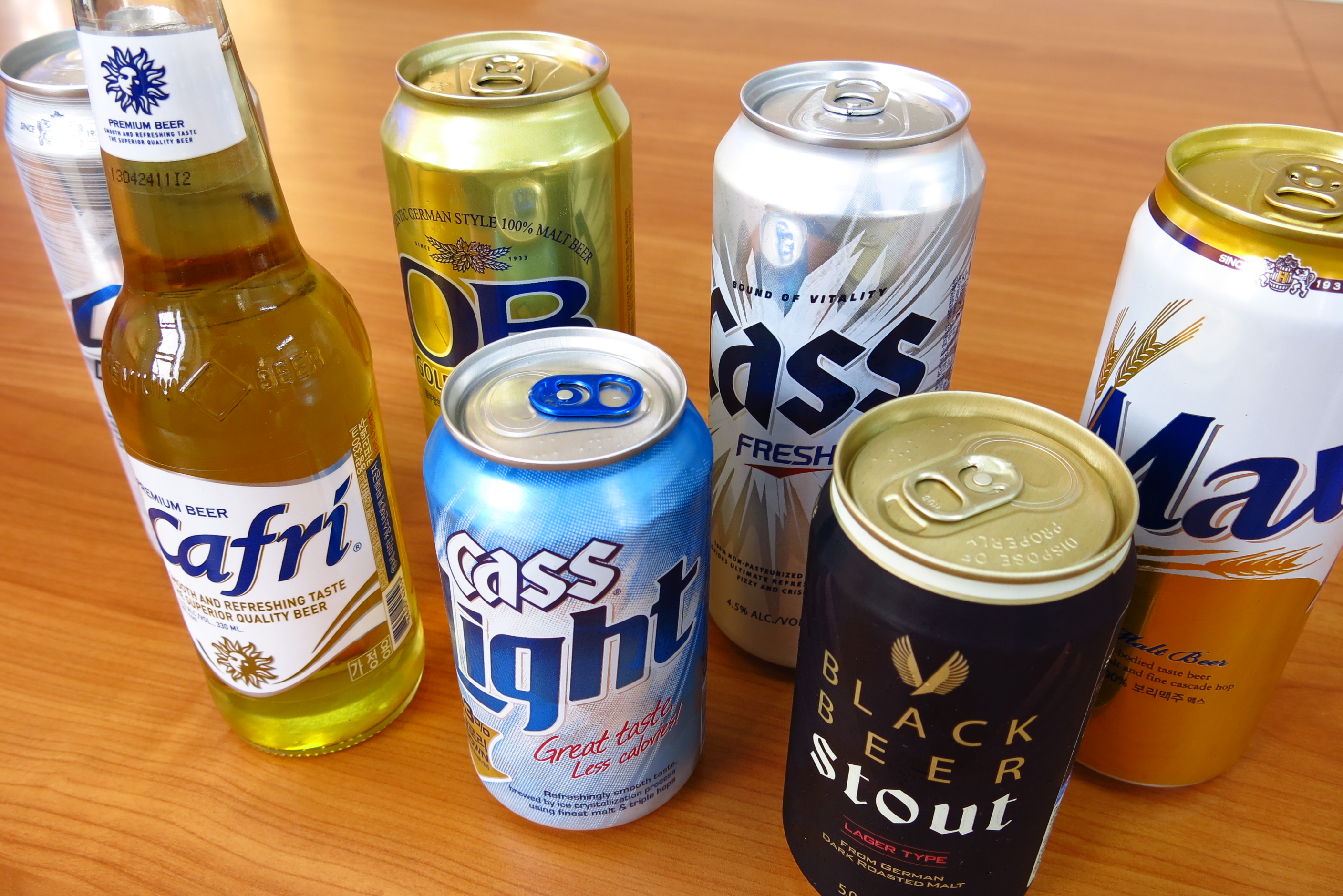 韓国ビール飲み比べ ２０１３年編 ソウルナビ
